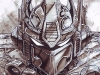 Optimus Prime Transformer Marker Sketch